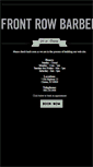 Mobile Screenshot of frontrowbarber.com